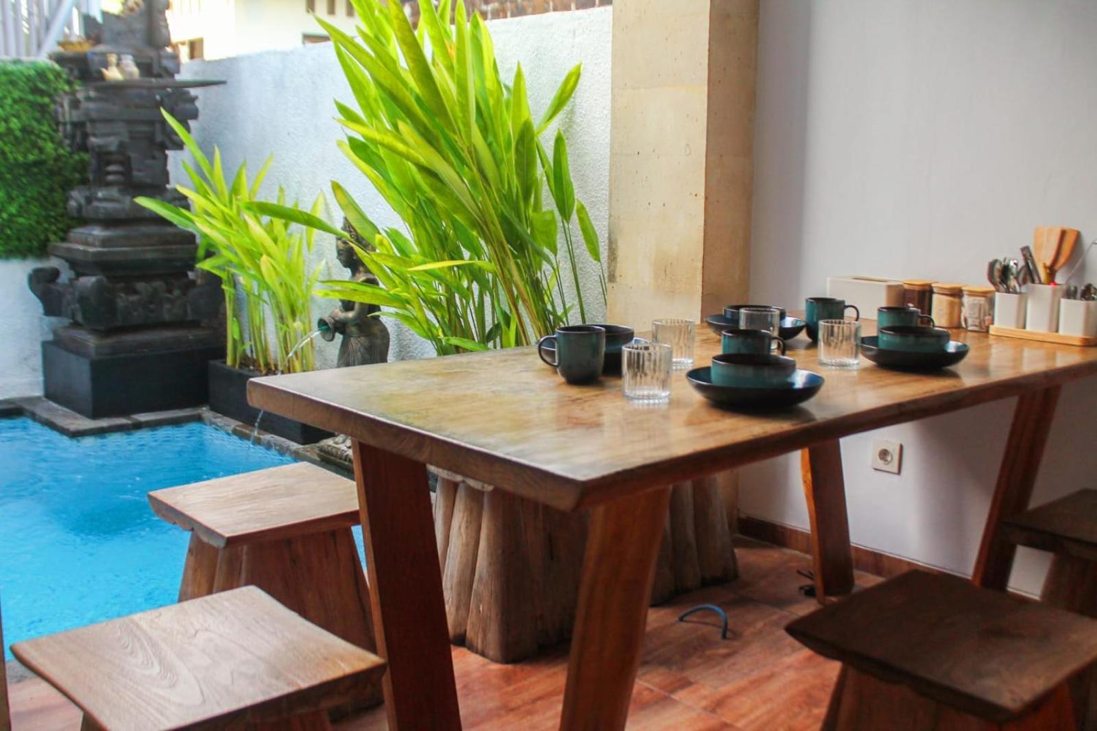 Chua Guest House Canggu Bagian luar foto