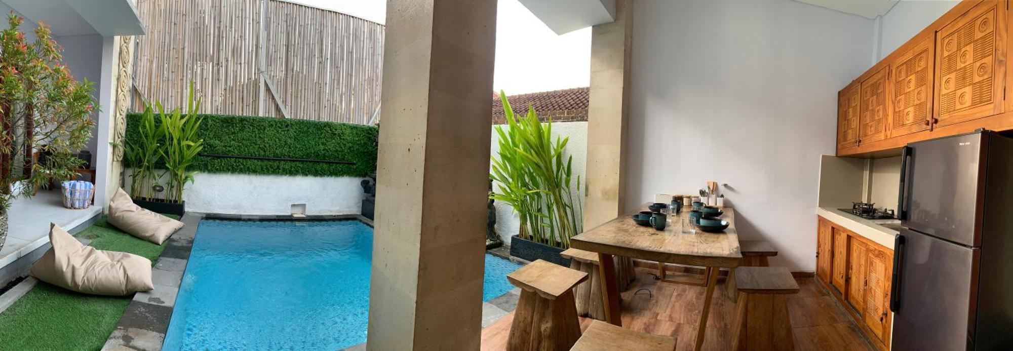 Chua Guest House Canggu Bagian luar foto